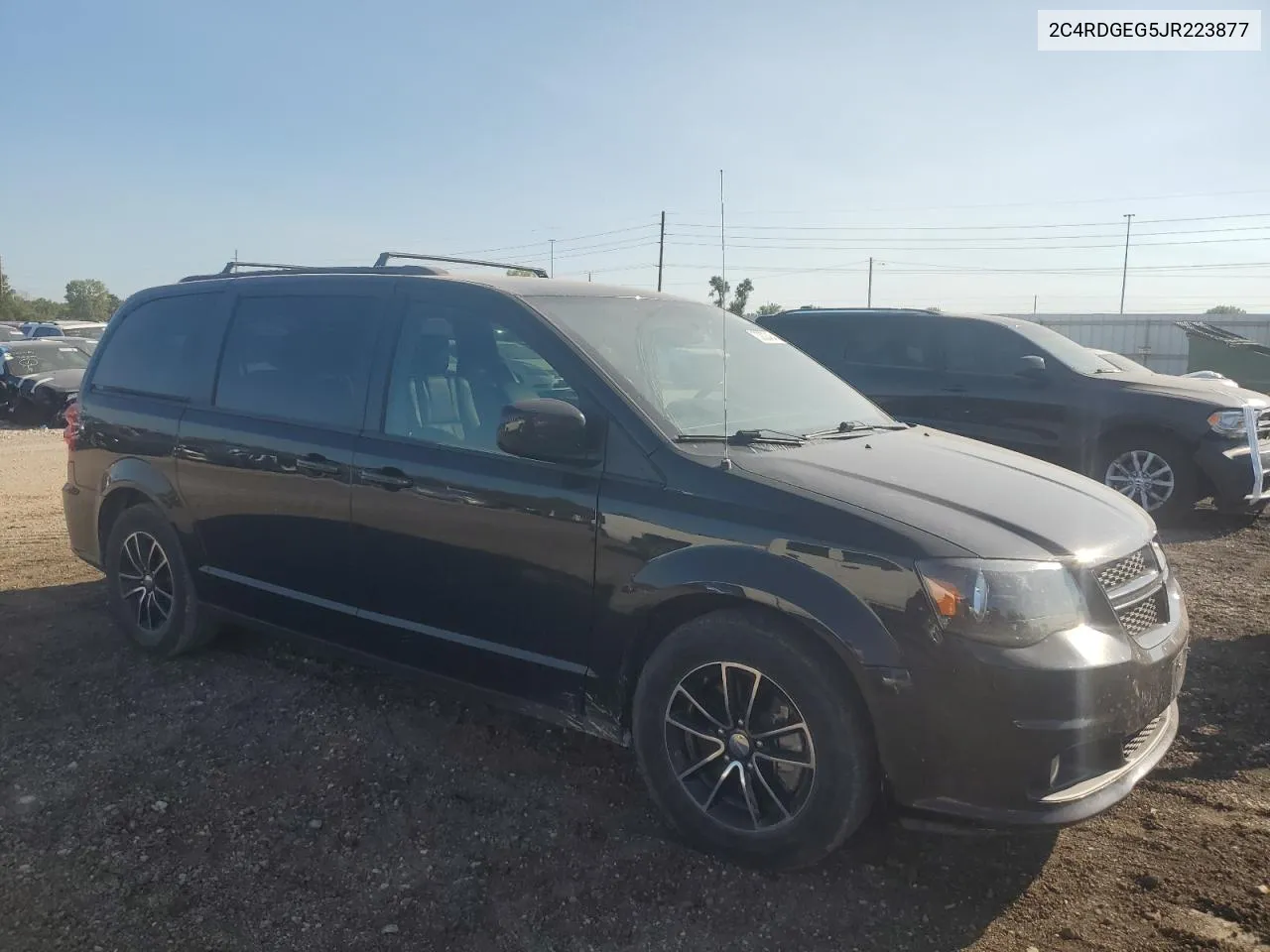 2018 Dodge Grand Caravan Gt VIN: 2C4RDGEG5JR223877 Lot: 70002484