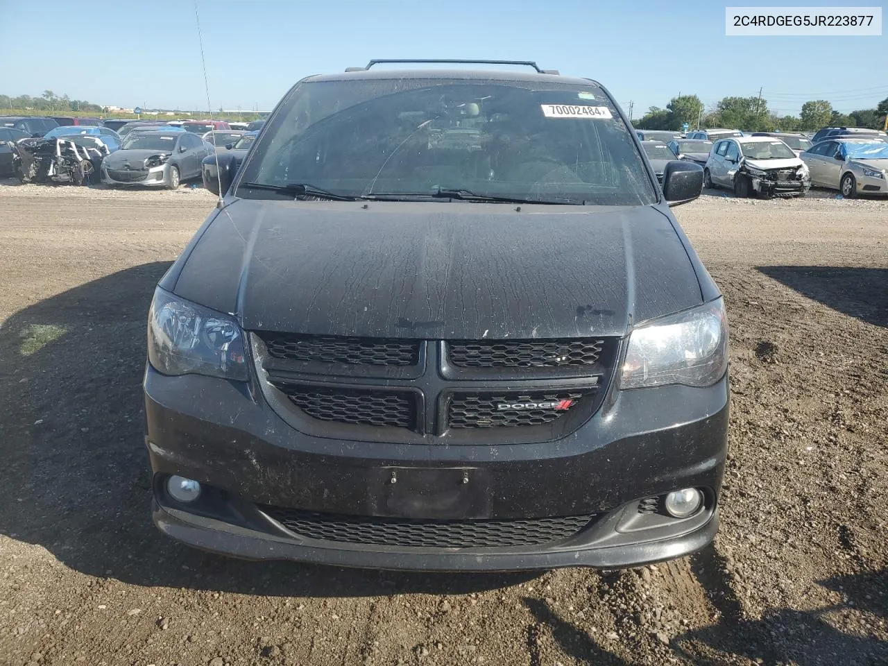 2C4RDGEG5JR223877 2018 Dodge Grand Caravan Gt