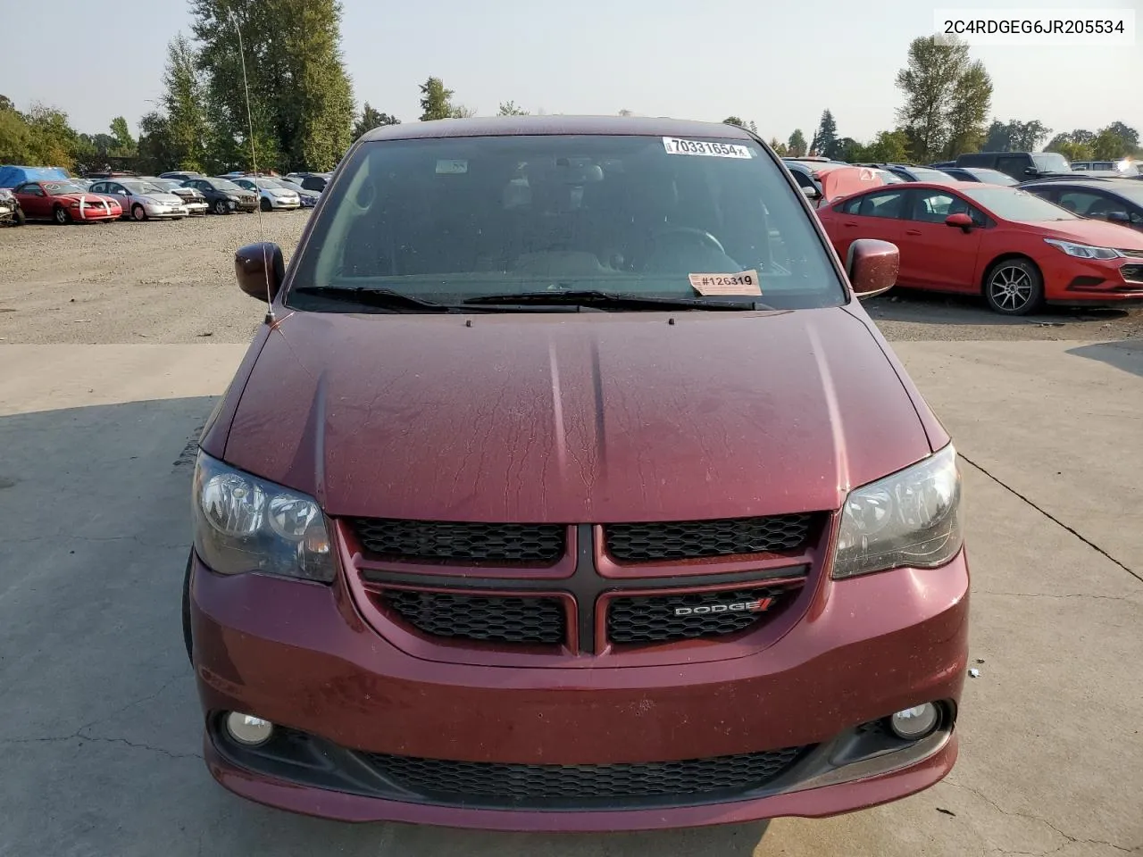 2C4RDGEG6JR205534 2018 Dodge Grand Caravan Gt