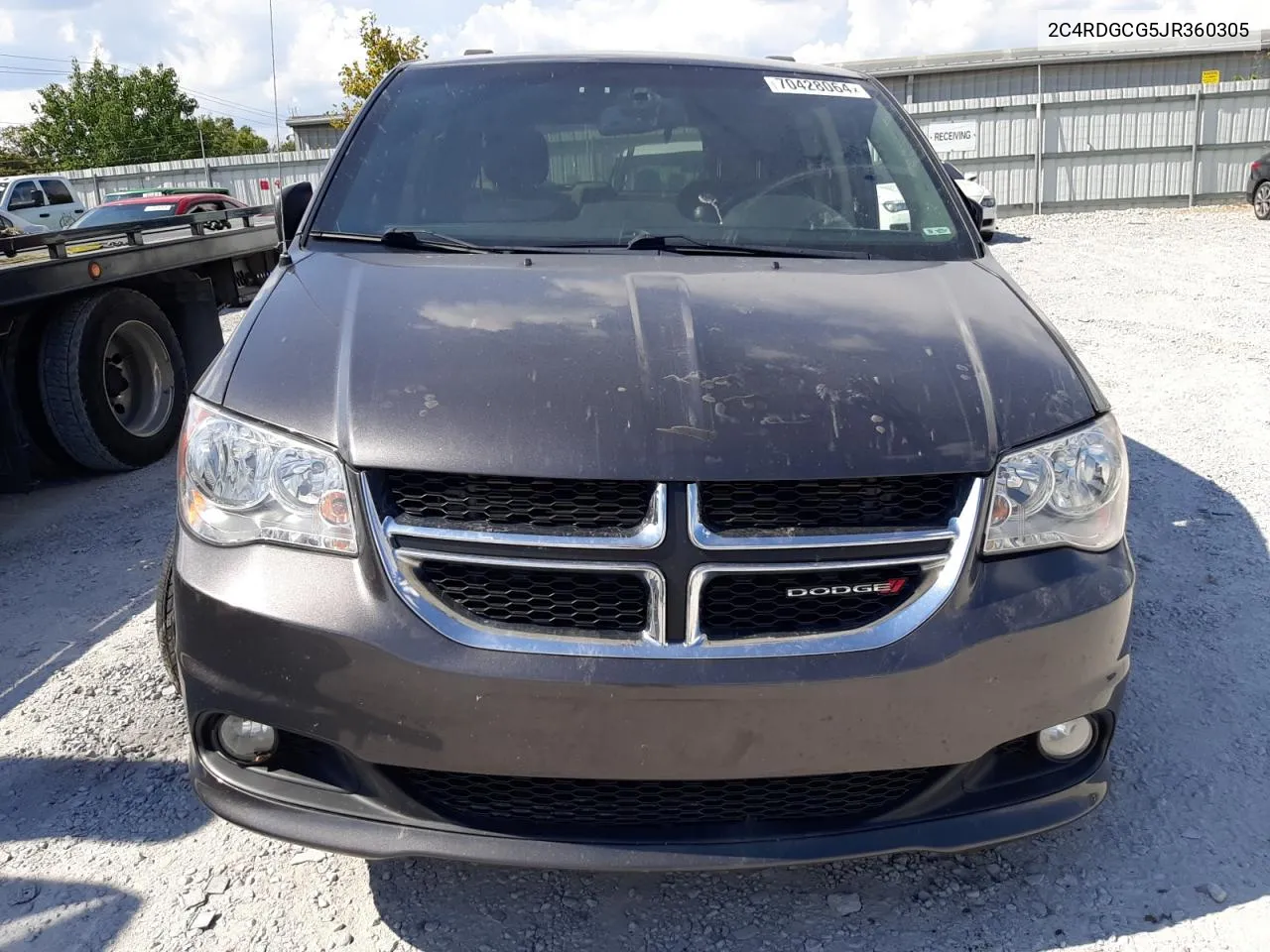 2018 Dodge Grand Caravan Sxt VIN: 2C4RDGCG5JR360305 Lot: 70428064