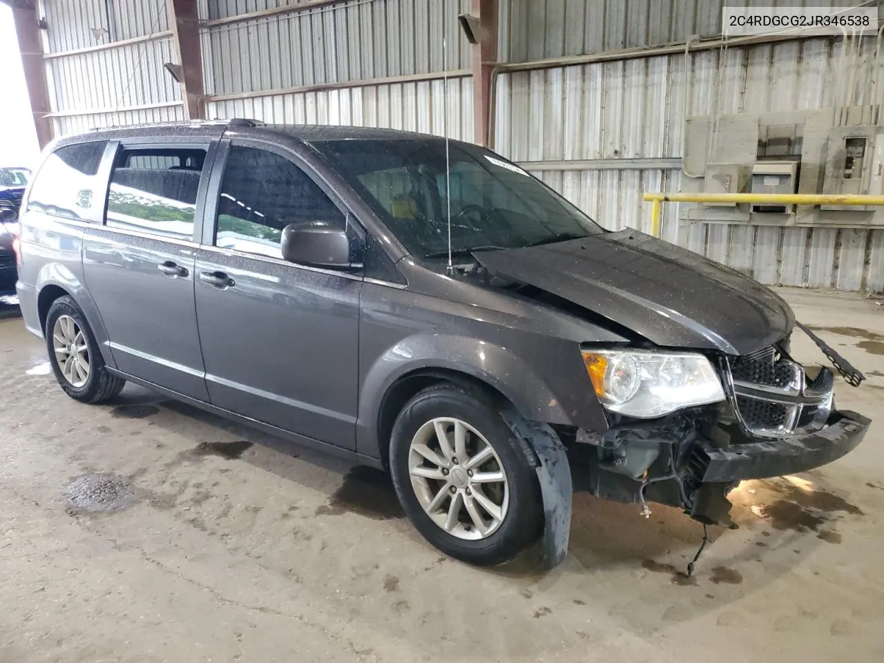 2C4RDGCG2JR346538 2018 Dodge Grand Caravan Sxt