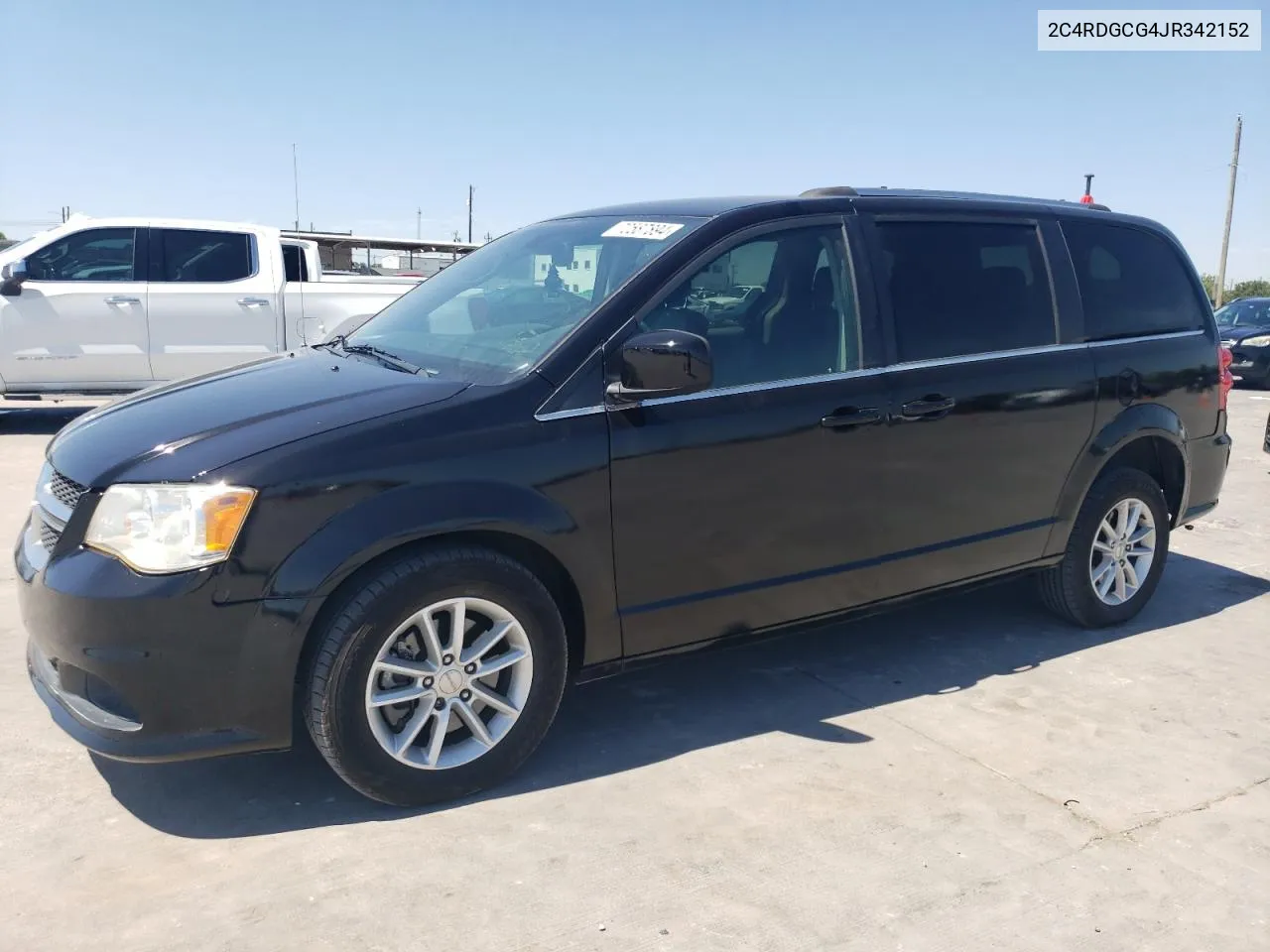 2C4RDGCG4JR342152 2018 Dodge Grand Caravan Sxt