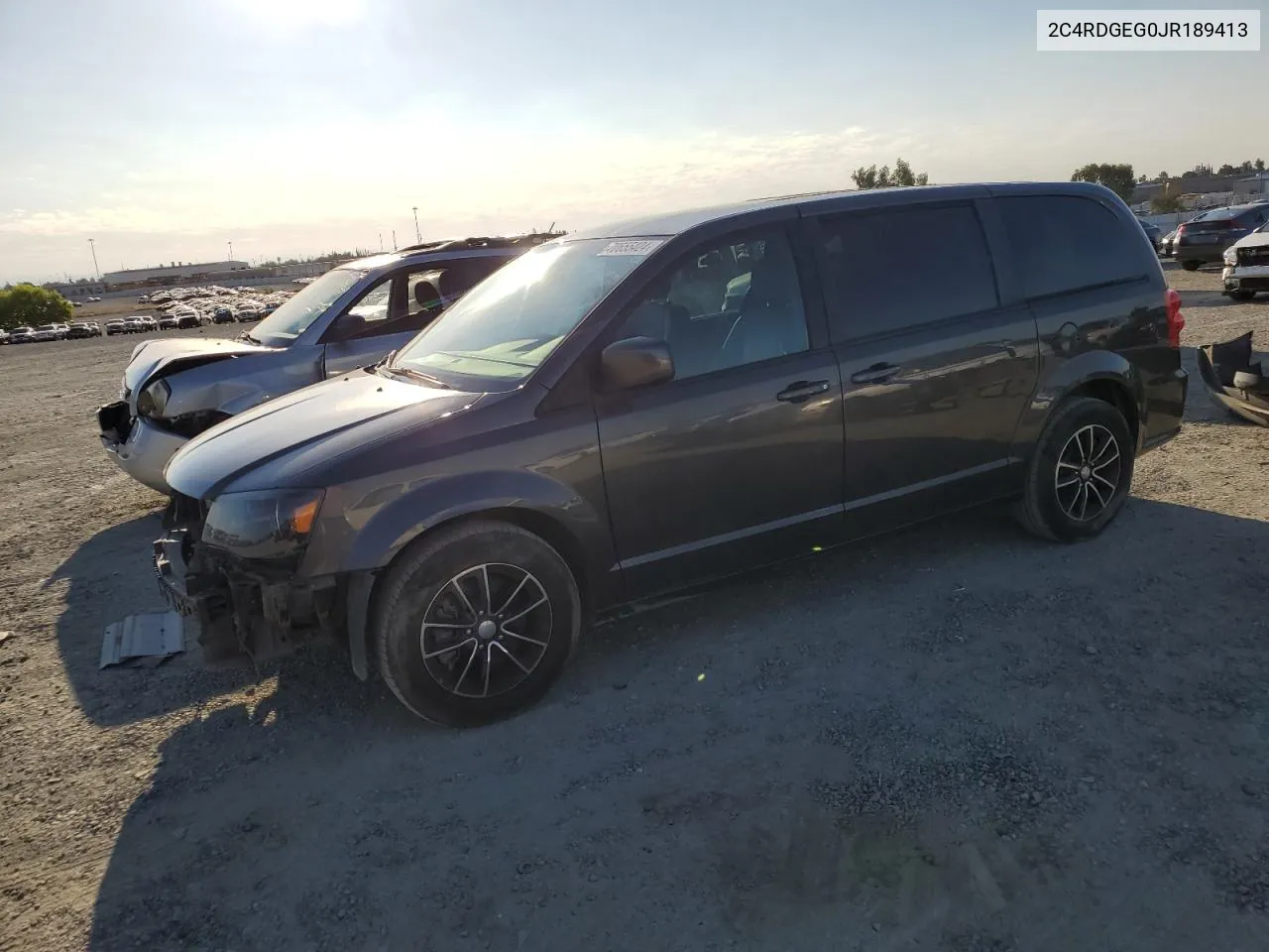 2C4RDGEG0JR189413 2018 Dodge Grand Caravan Gt