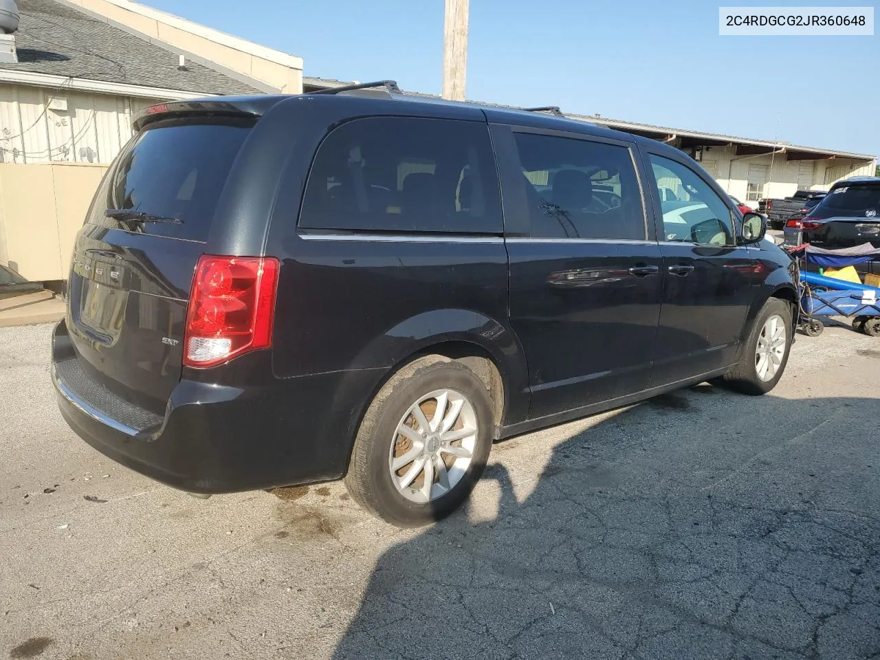 2018 Dodge Grand Caravan Sxt VIN: 2C4RDGCG2JR360648 Lot: 70913454