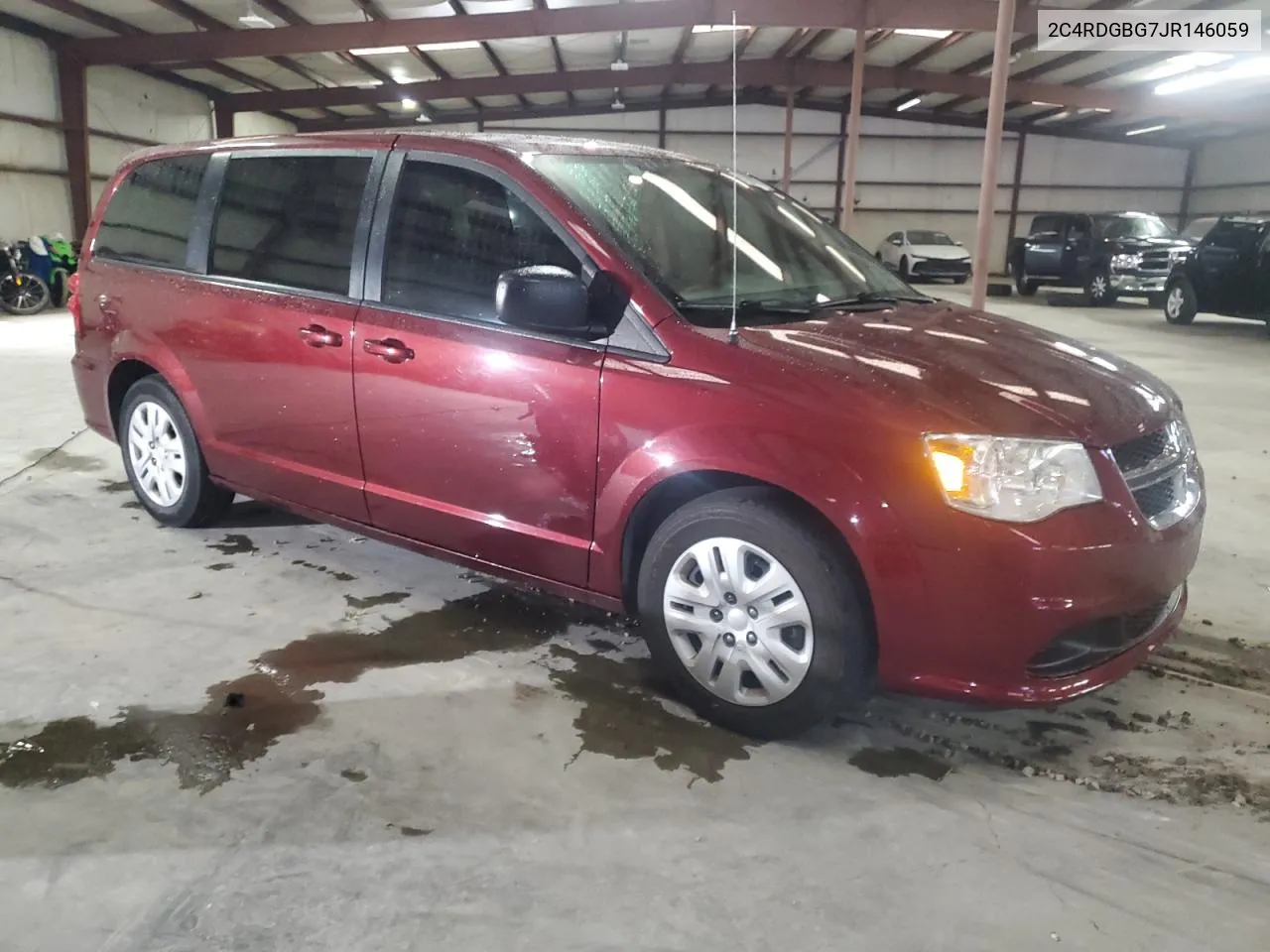 2018 Dodge Grand Caravan Se VIN: 2C4RDGBG7JR146059 Lot: 71228384