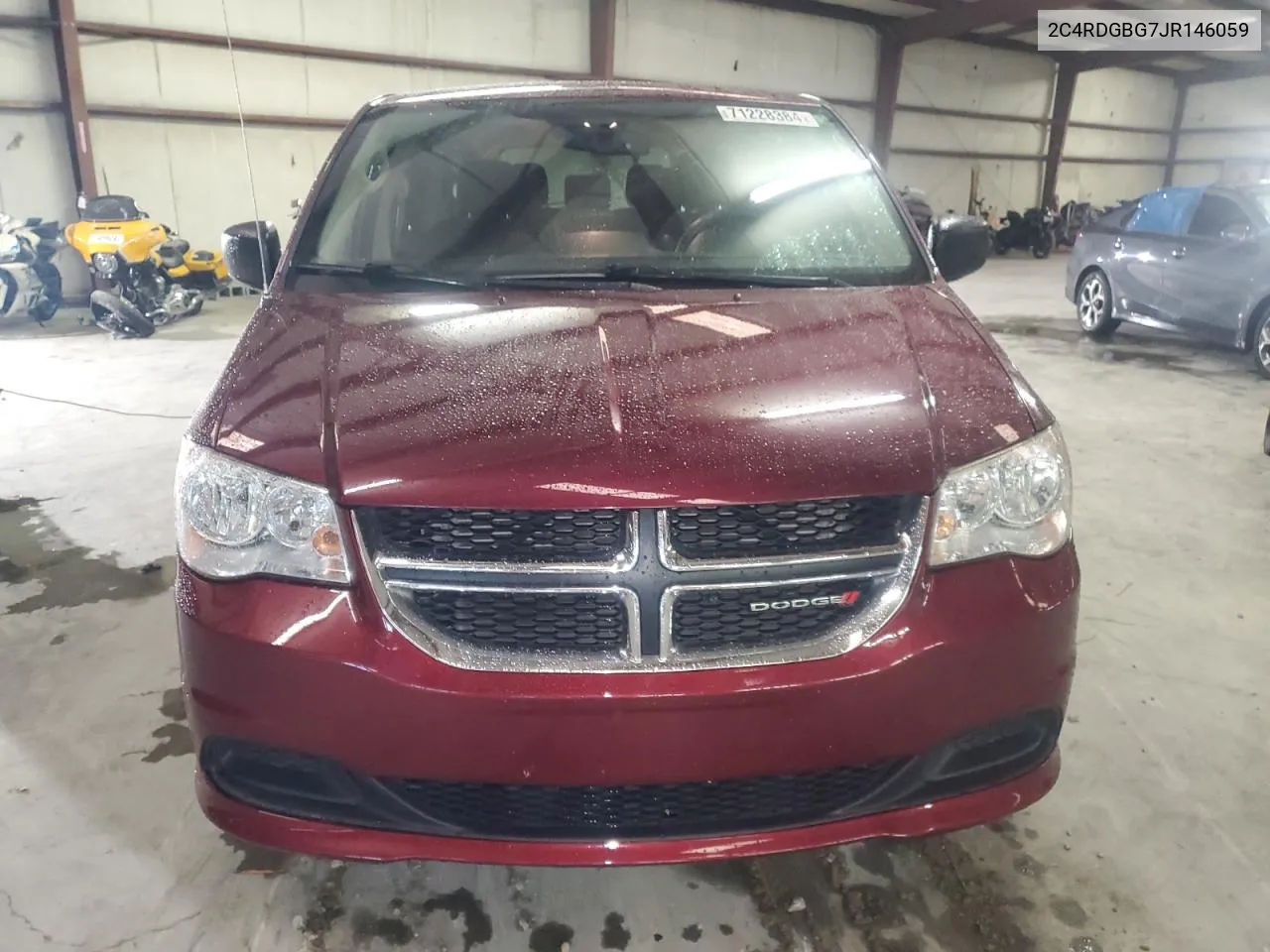 2018 Dodge Grand Caravan Se VIN: 2C4RDGBG7JR146059 Lot: 71228384