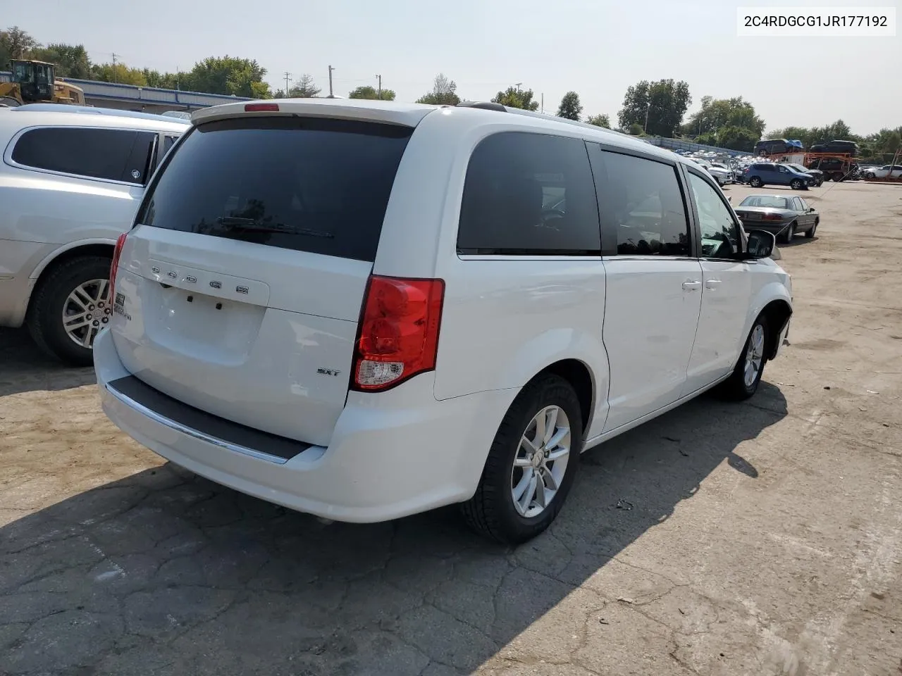 2018 Dodge Grand Caravan Sxt VIN: 2C4RDGCG1JR177192 Lot: 71304584