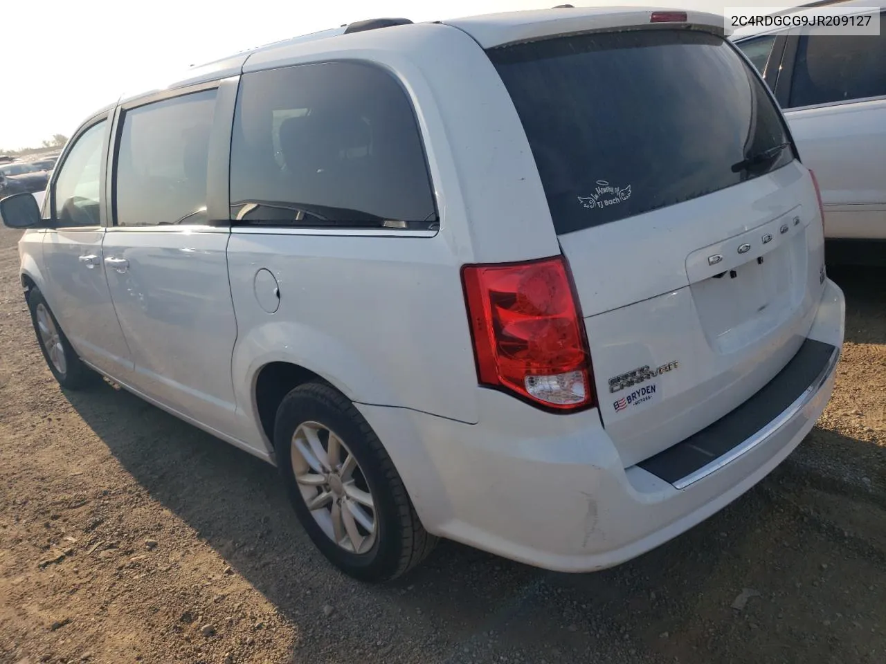 2018 Dodge Grand Caravan Sxt VIN: 2C4RDGCG9JR209127 Lot: 71457134