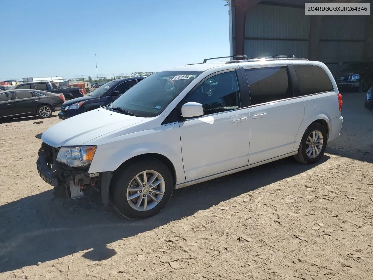 2C4RDGCGXJR264346 2018 Dodge Grand Caravan Sxt