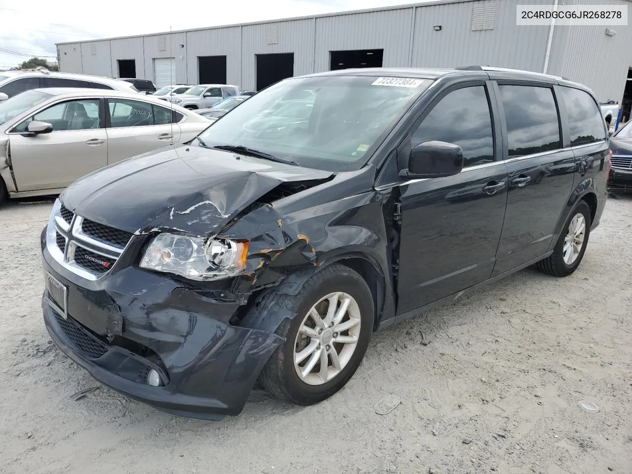 2C4RDGCG6JR268278 2018 Dodge Grand Caravan Sxt