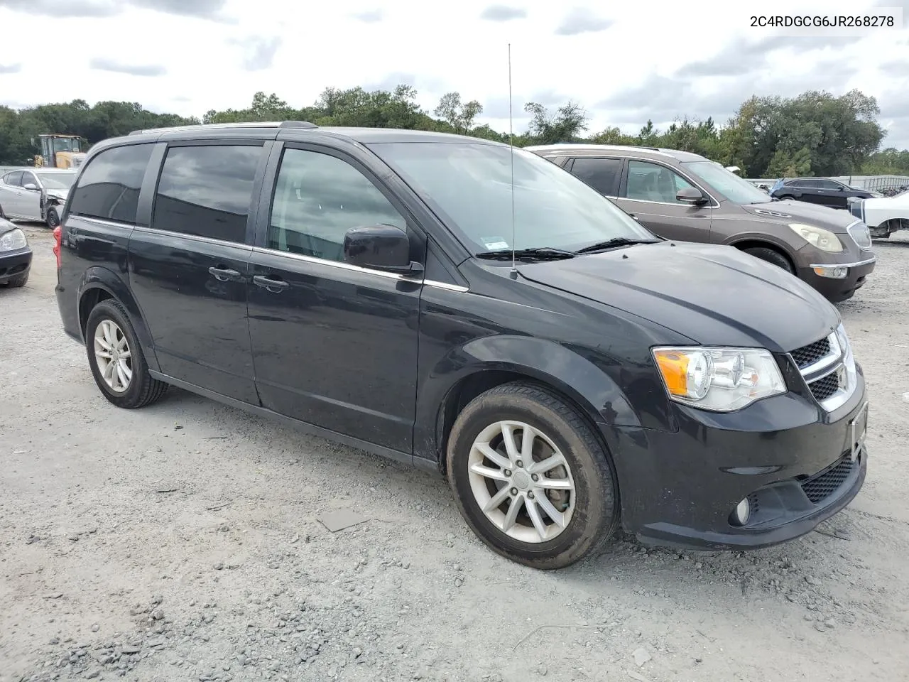 2018 Dodge Grand Caravan Sxt VIN: 2C4RDGCG6JR268278 Lot: 72327384