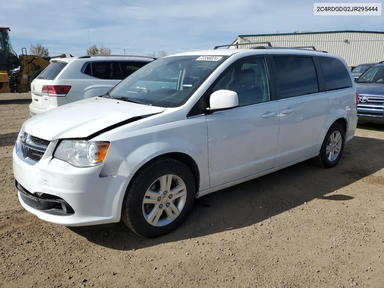 2018 Dodge Grand Caravan Crew VIN: 2C4RDGDG2JR295444 Lot: 72358024