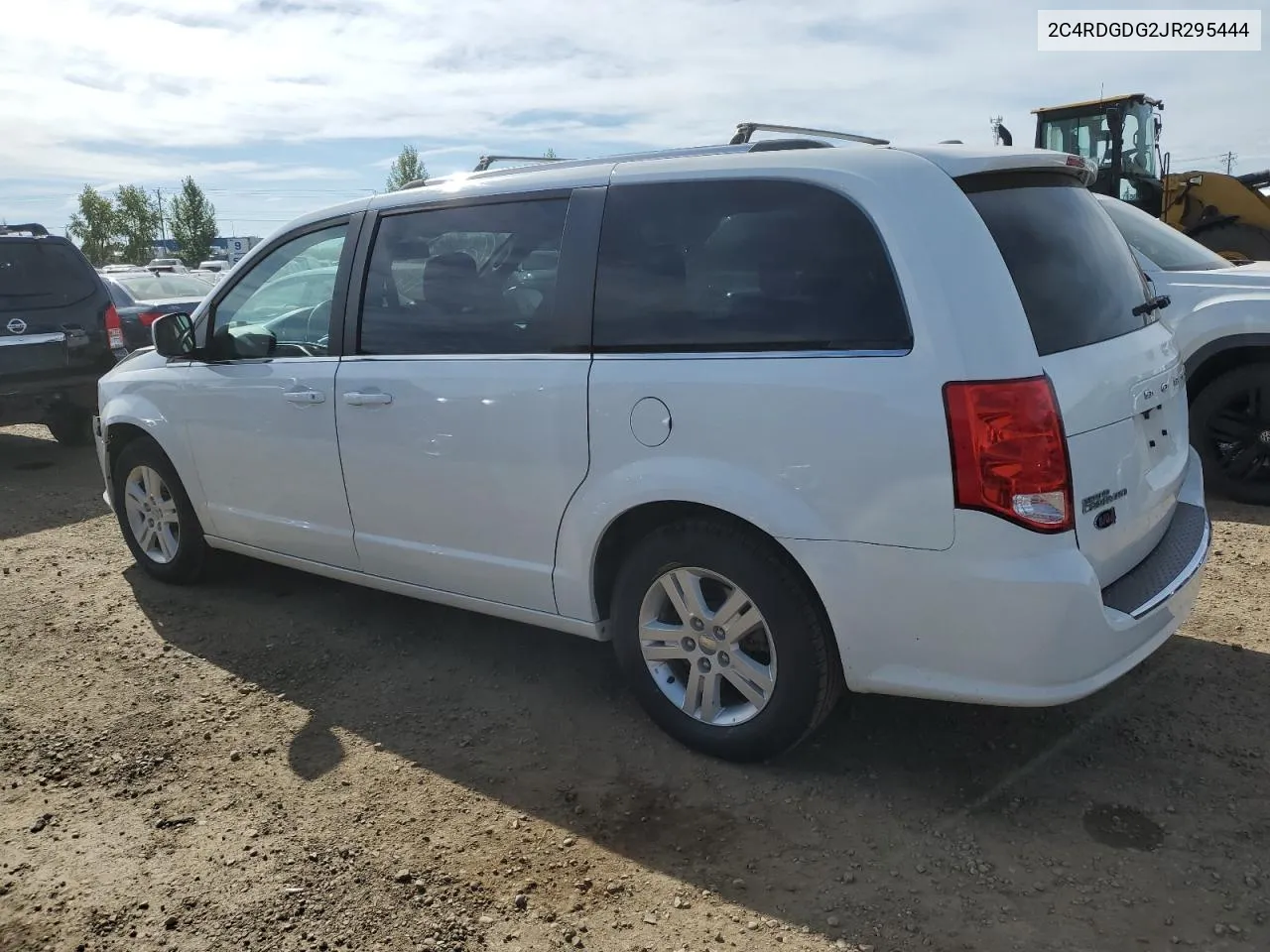 2018 Dodge Grand Caravan Crew VIN: 2C4RDGDG2JR295444 Lot: 72358024