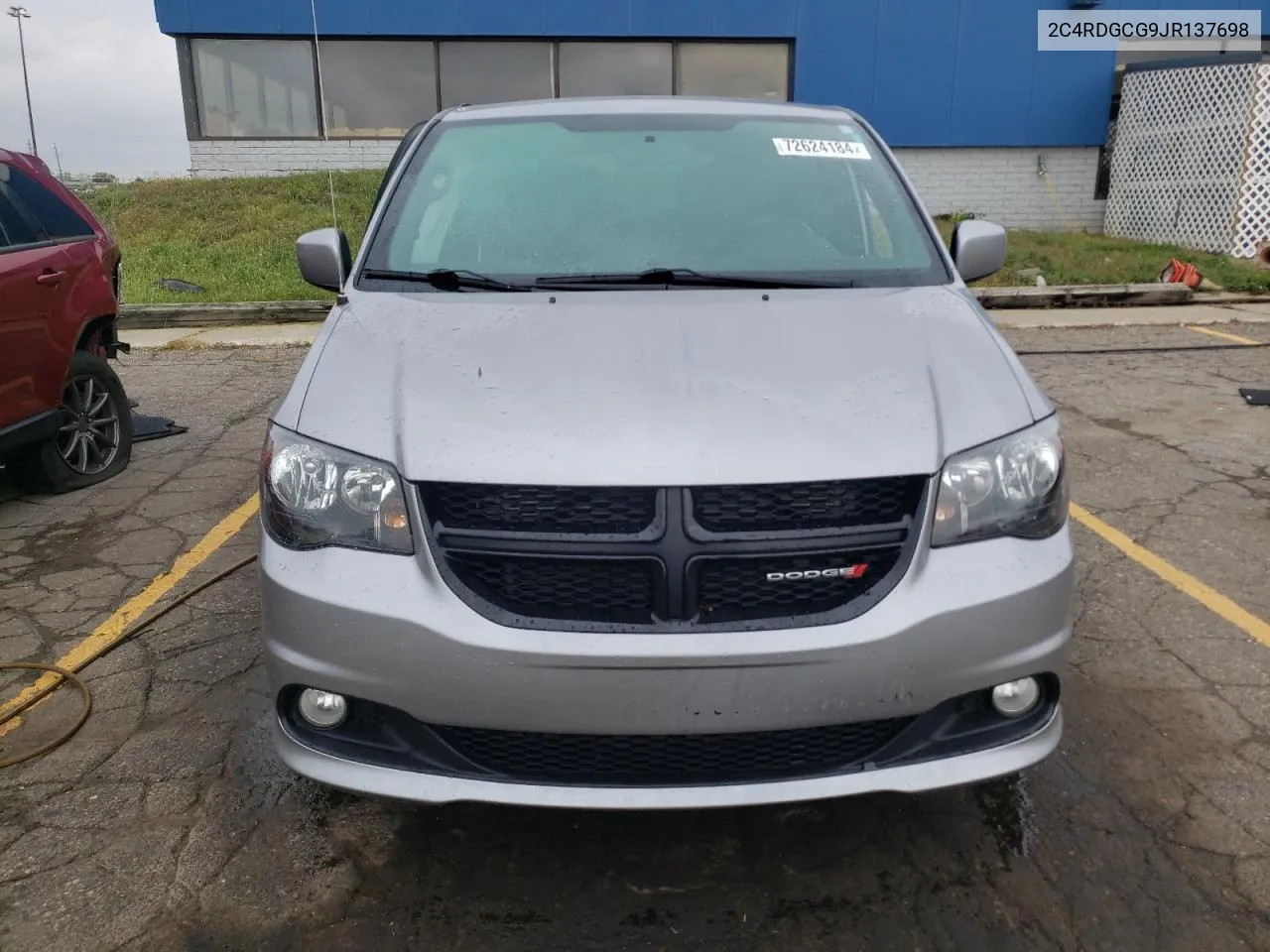 2C4RDGCG9JR137698 2018 Dodge Grand Caravan Sxt