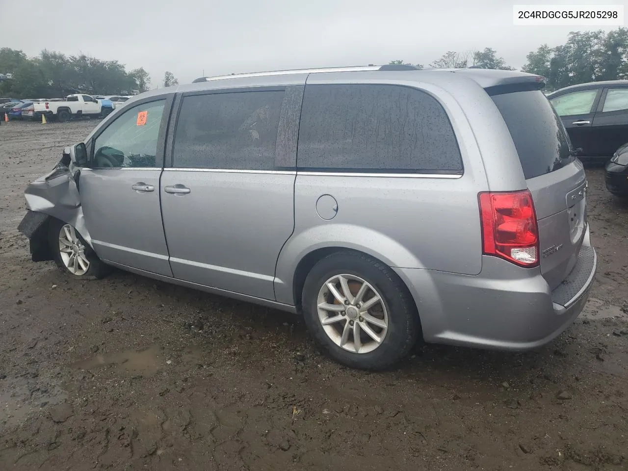 2018 Dodge Grand Caravan Sxt VIN: 2C4RDGCG5JR205298 Lot: 72884224