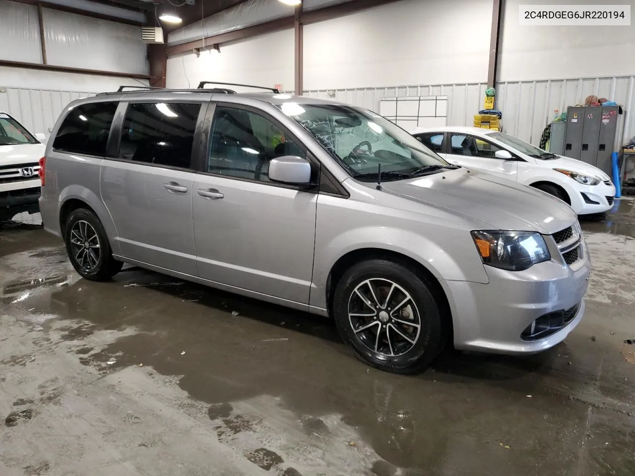 2018 Dodge Grand Caravan Gt VIN: 2C4RDGEG6JR220194 Lot: 73037494