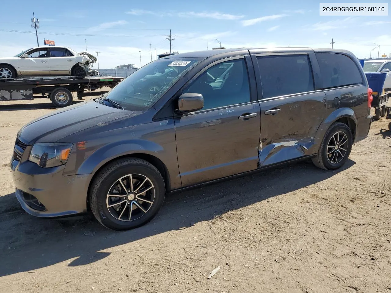 2018 Dodge Grand Caravan Se VIN: 2C4RDGBG5JR160140 Lot: 73231274