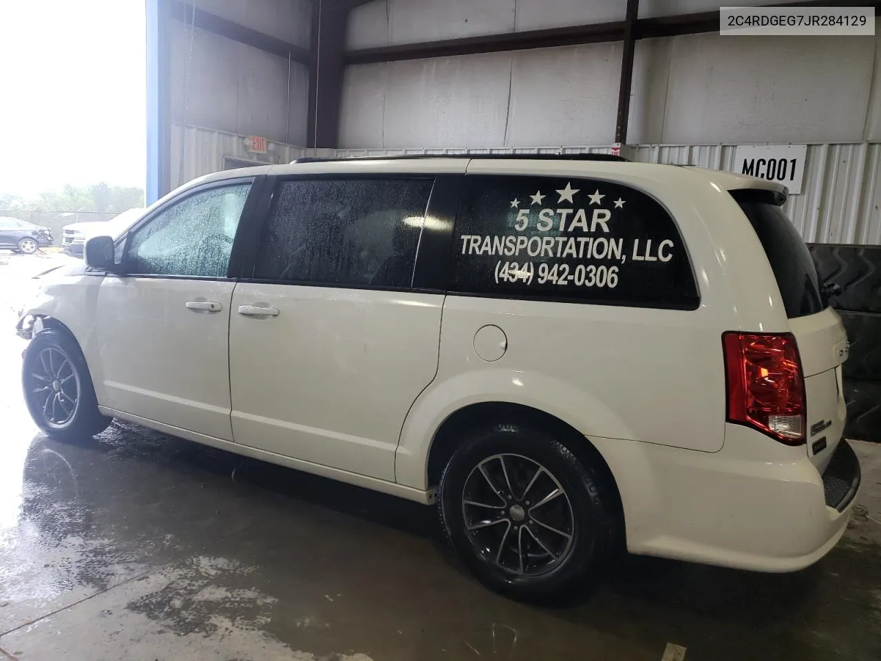 2C4RDGEG7JR284129 2018 Dodge Grand Caravan Gt