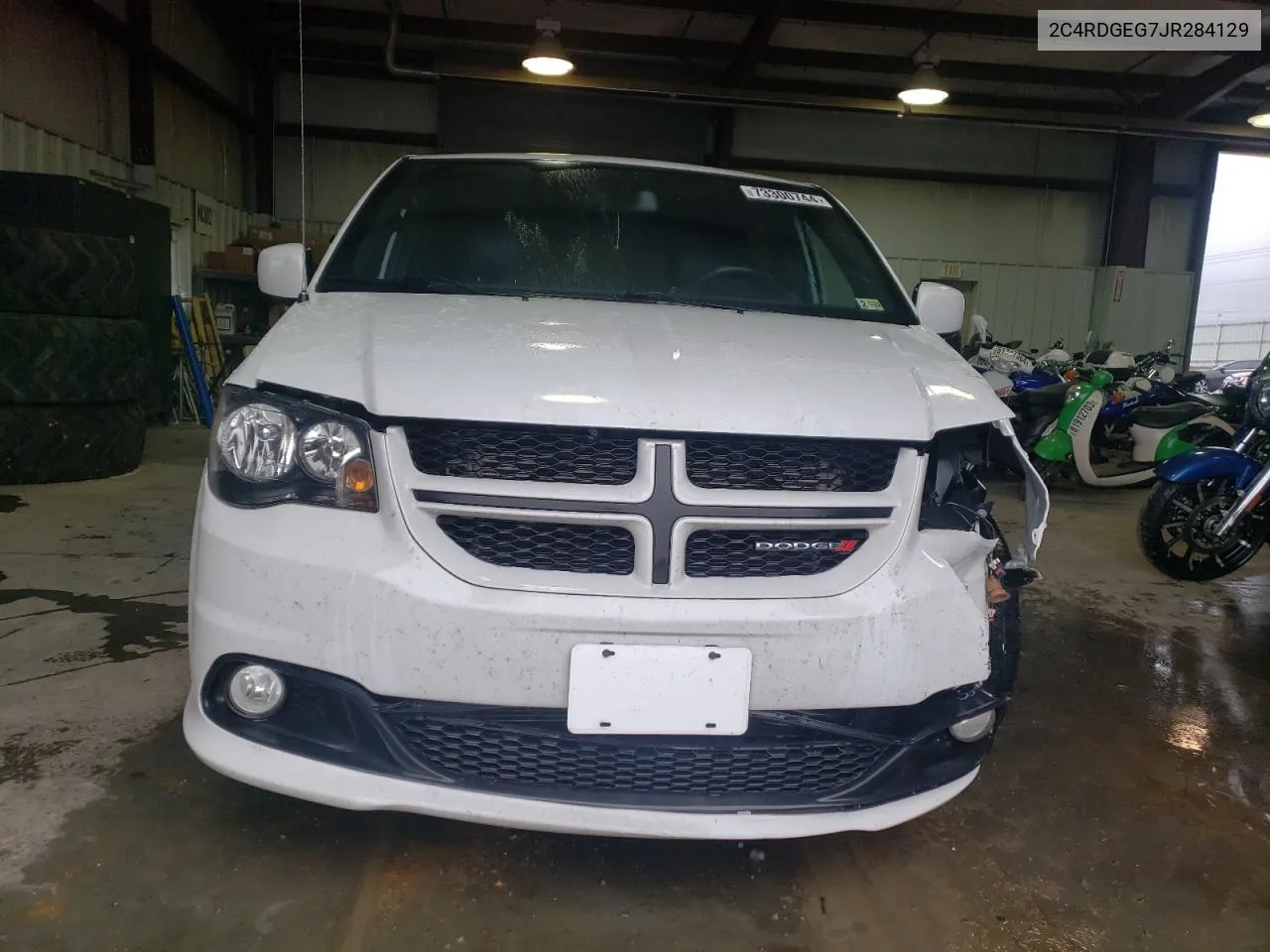 2018 Dodge Grand Caravan Gt VIN: 2C4RDGEG7JR284129 Lot: 73300744