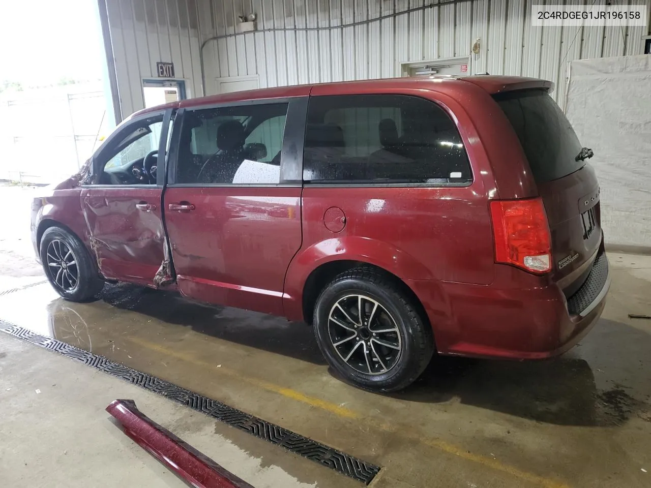 2C4RDGEG1JR196158 2018 Dodge Grand Caravan Gt