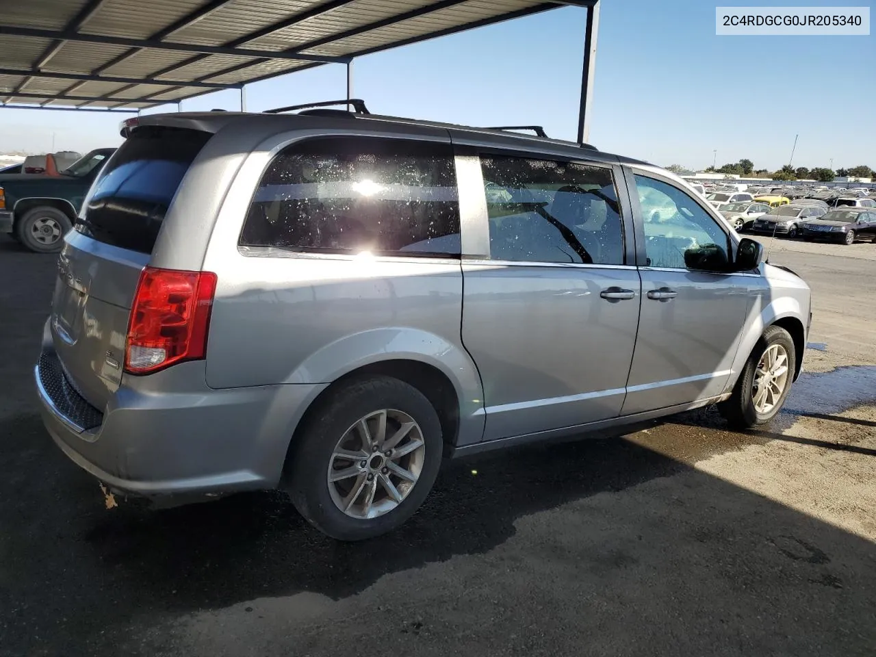 2018 Dodge Grand Caravan Sxt VIN: 2C4RDGCG0JR205340 Lot: 73539374