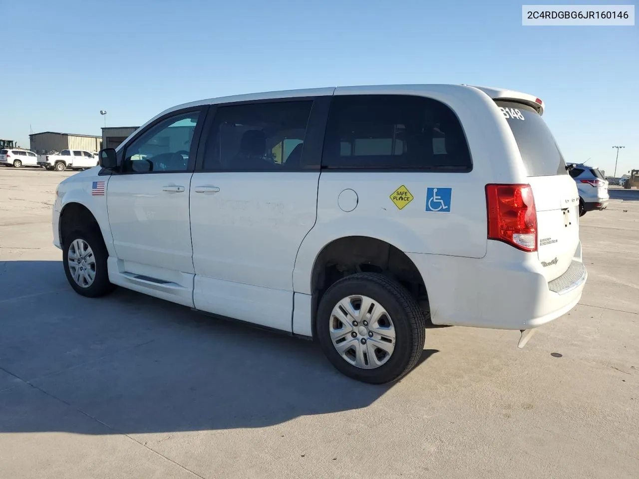 2018 Dodge Grand Caravan Se VIN: 2C4RDGBG6JR160146 Lot: 73614774