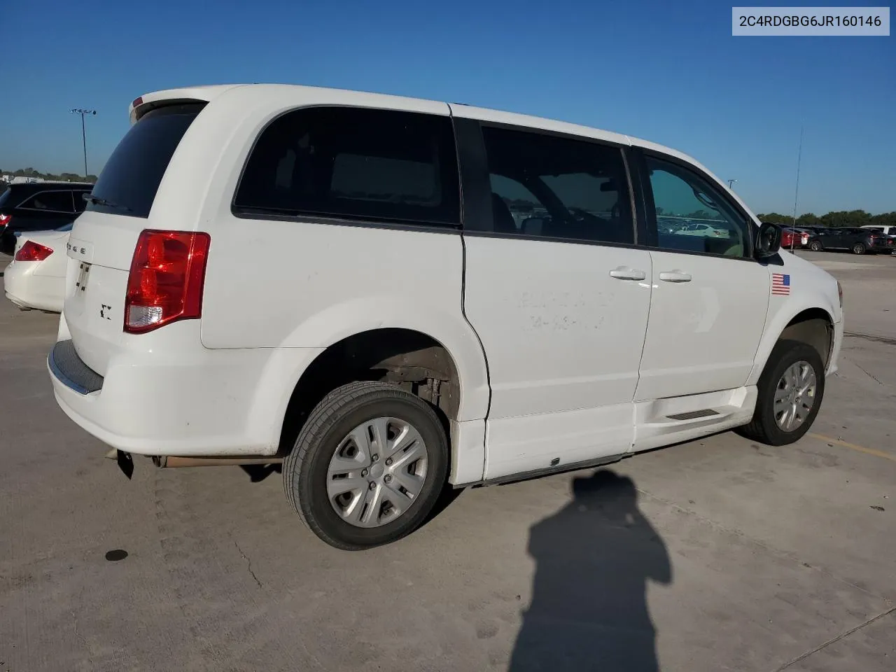 2018 Dodge Grand Caravan Se VIN: 2C4RDGBG6JR160146 Lot: 73614774