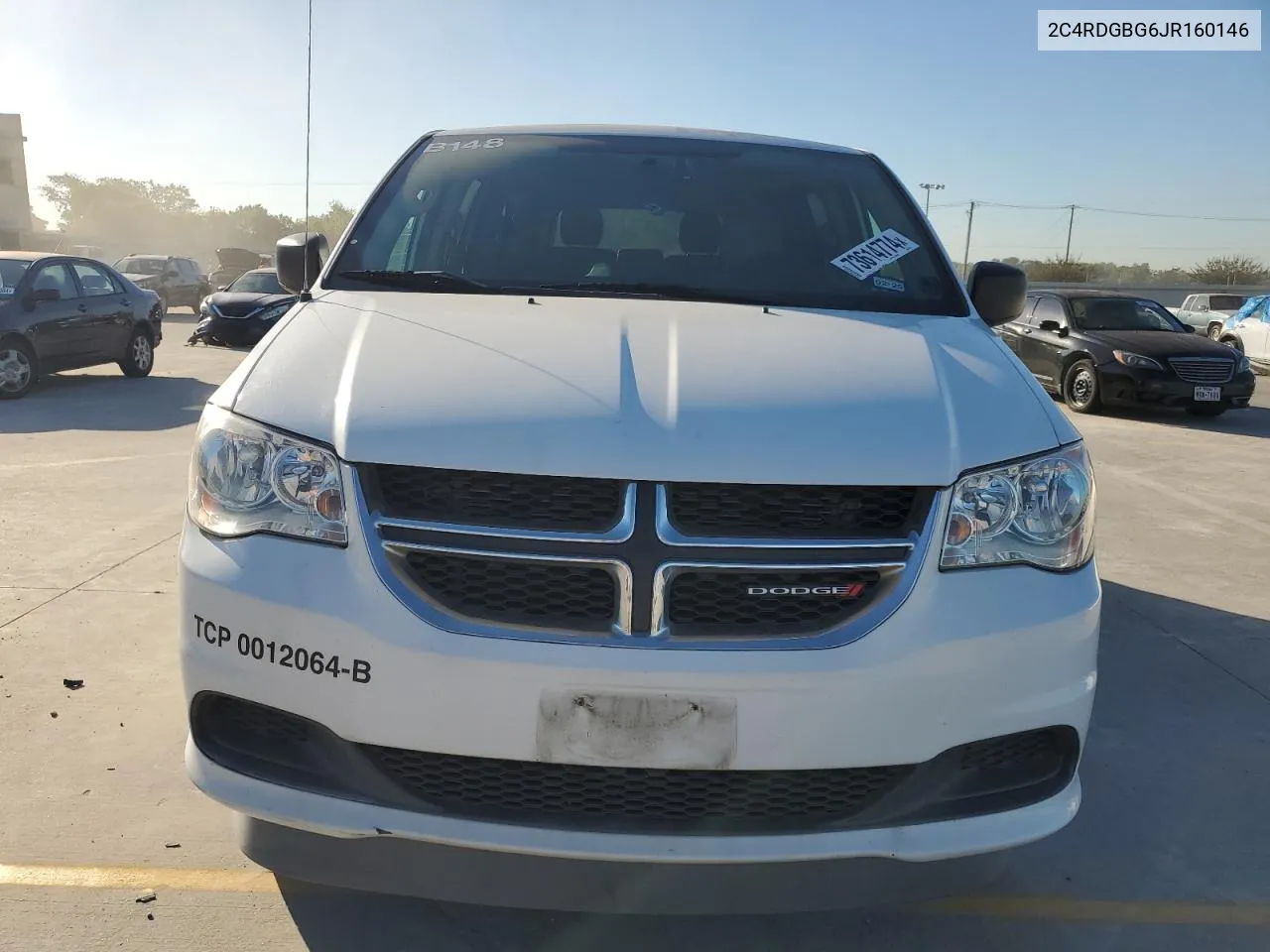 2C4RDGBG6JR160146 2018 Dodge Grand Caravan Se