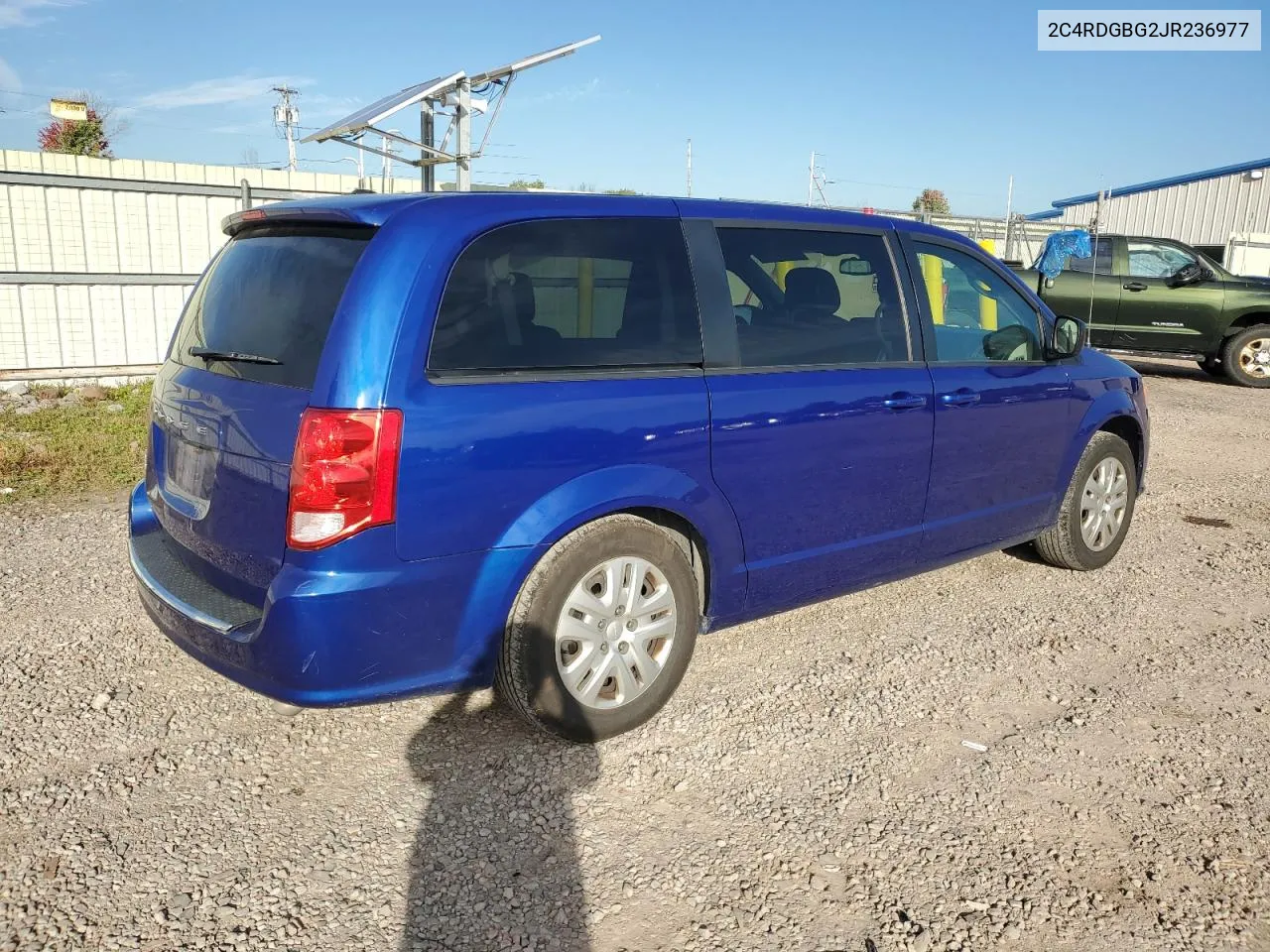 2018 Dodge Grand Caravan Se VIN: 2C4RDGBG2JR236977 Lot: 73702174