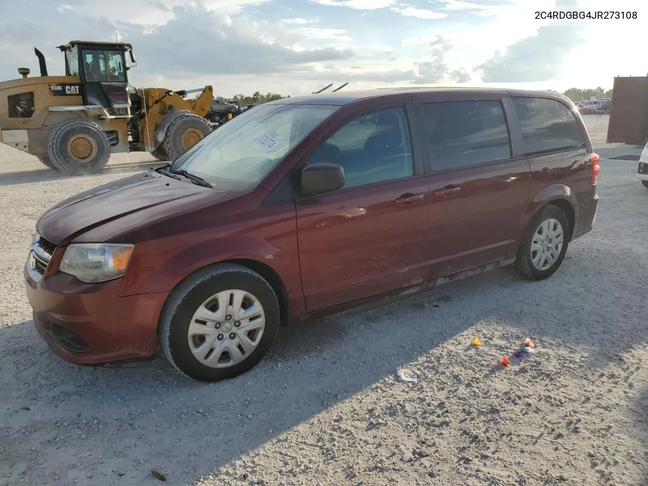 2018 Dodge Grand Caravan Se VIN: 2C4RDGBG4JR273108 Lot: 73753774