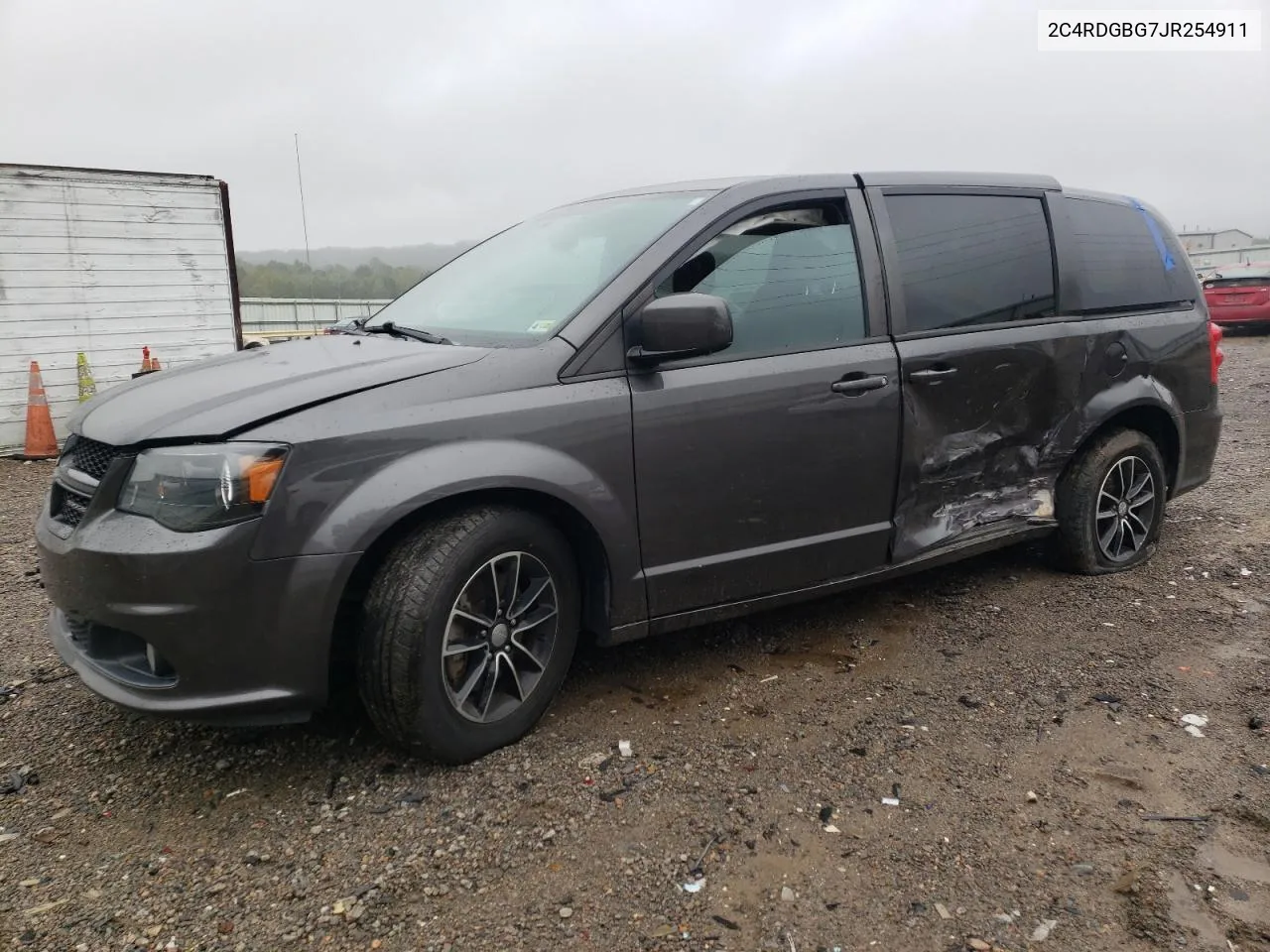 2018 Dodge Grand Caravan Se VIN: 2C4RDGBG7JR254911 Lot: 73953494