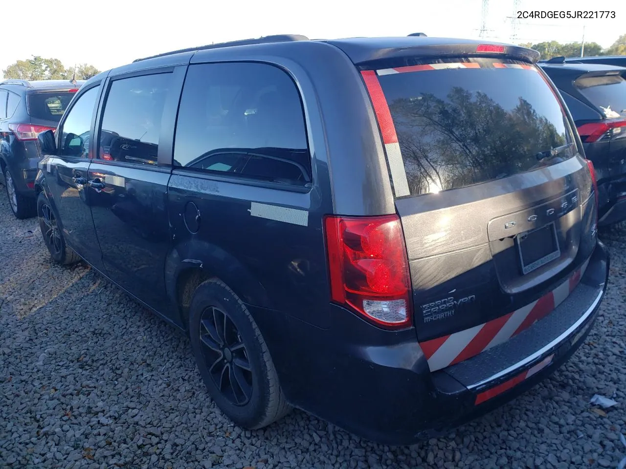 2018 Dodge Grand Caravan Gt VIN: 2C4RDGEG5JR221773 Lot: 73954004