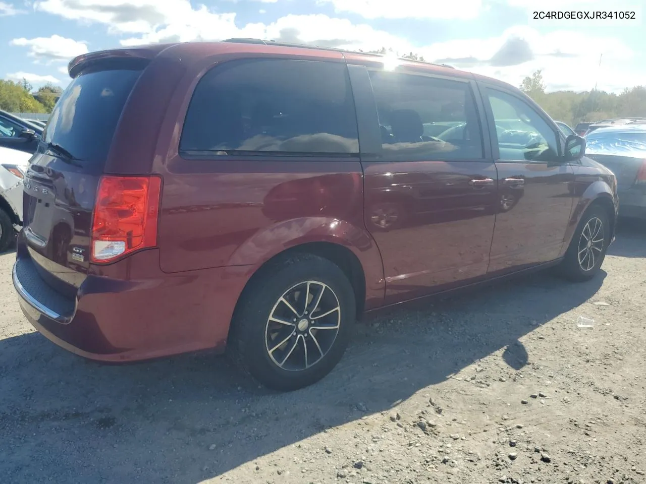 2C4RDGEGXJR341052 2018 Dodge Grand Caravan Gt