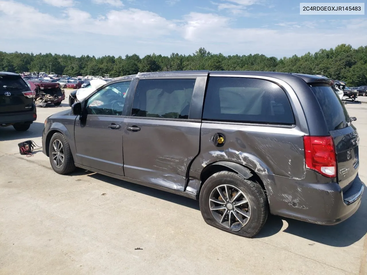 2C4RDGEGXJR145483 2018 Dodge Grand Caravan Gt