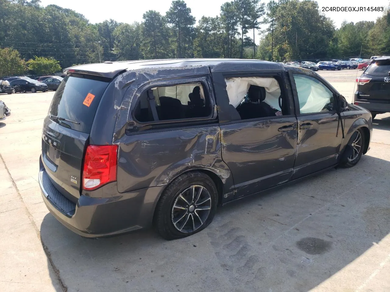 2C4RDGEGXJR145483 2018 Dodge Grand Caravan Gt