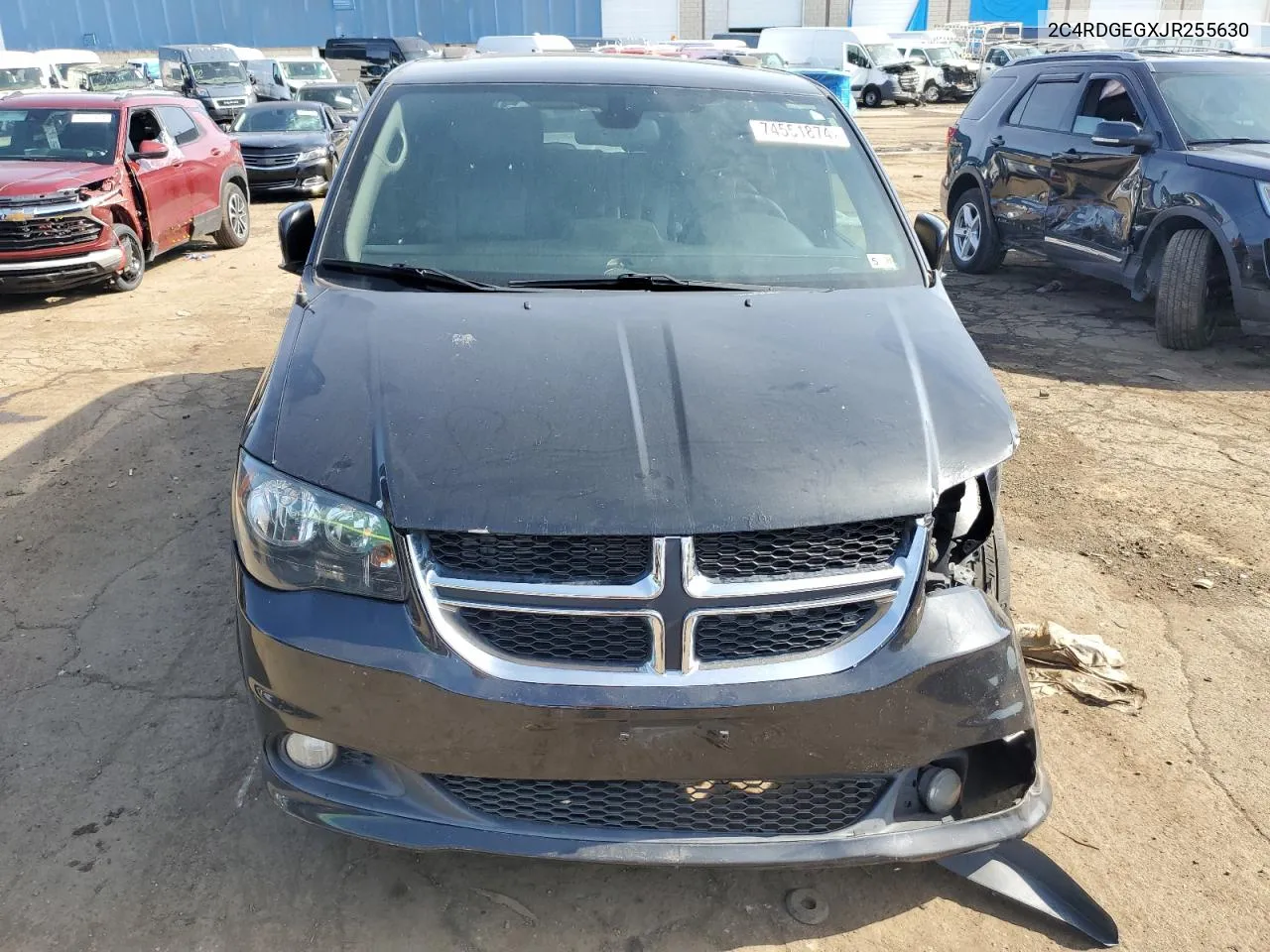 2C4RDGEGXJR255630 2018 Dodge Grand Caravan Gt