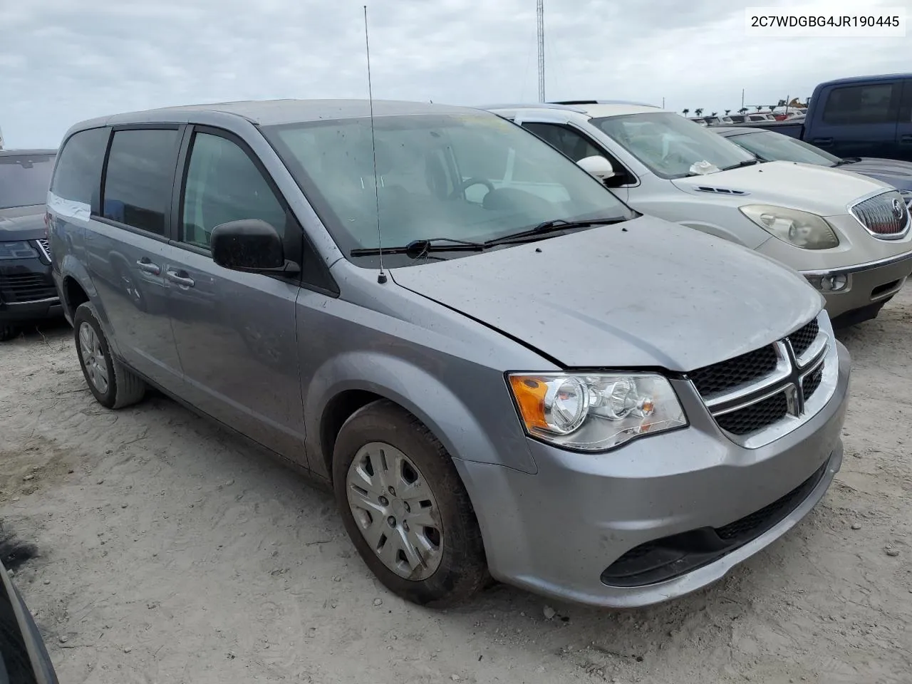 2018 Dodge Grand Caravan Se VIN: 2C7WDGBG4JR190445 Lot: 74782214