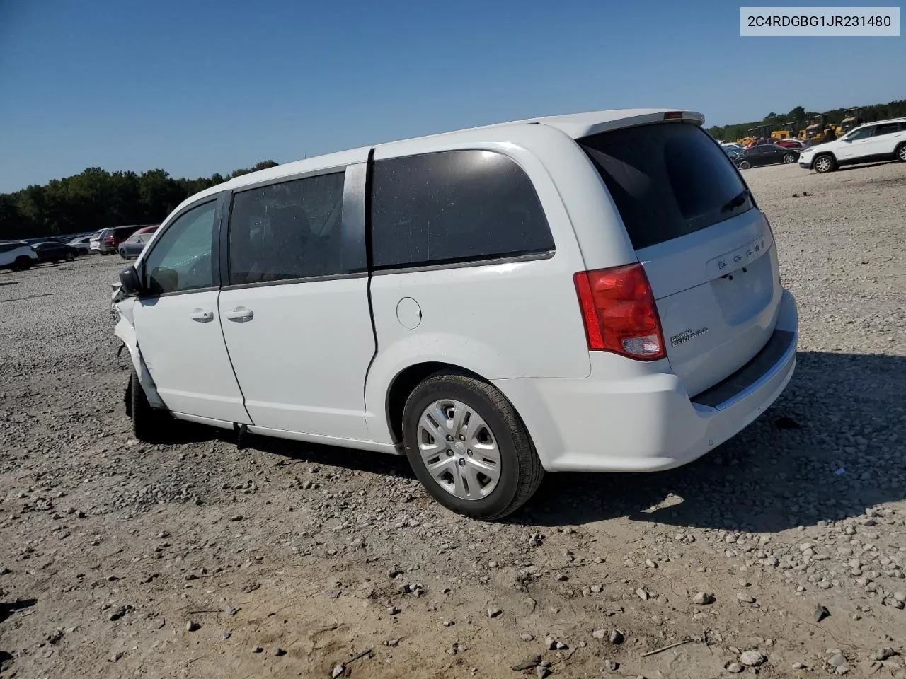 2018 Dodge Grand Caravan Se VIN: 2C4RDGBG1JR231480 Lot: 74817164