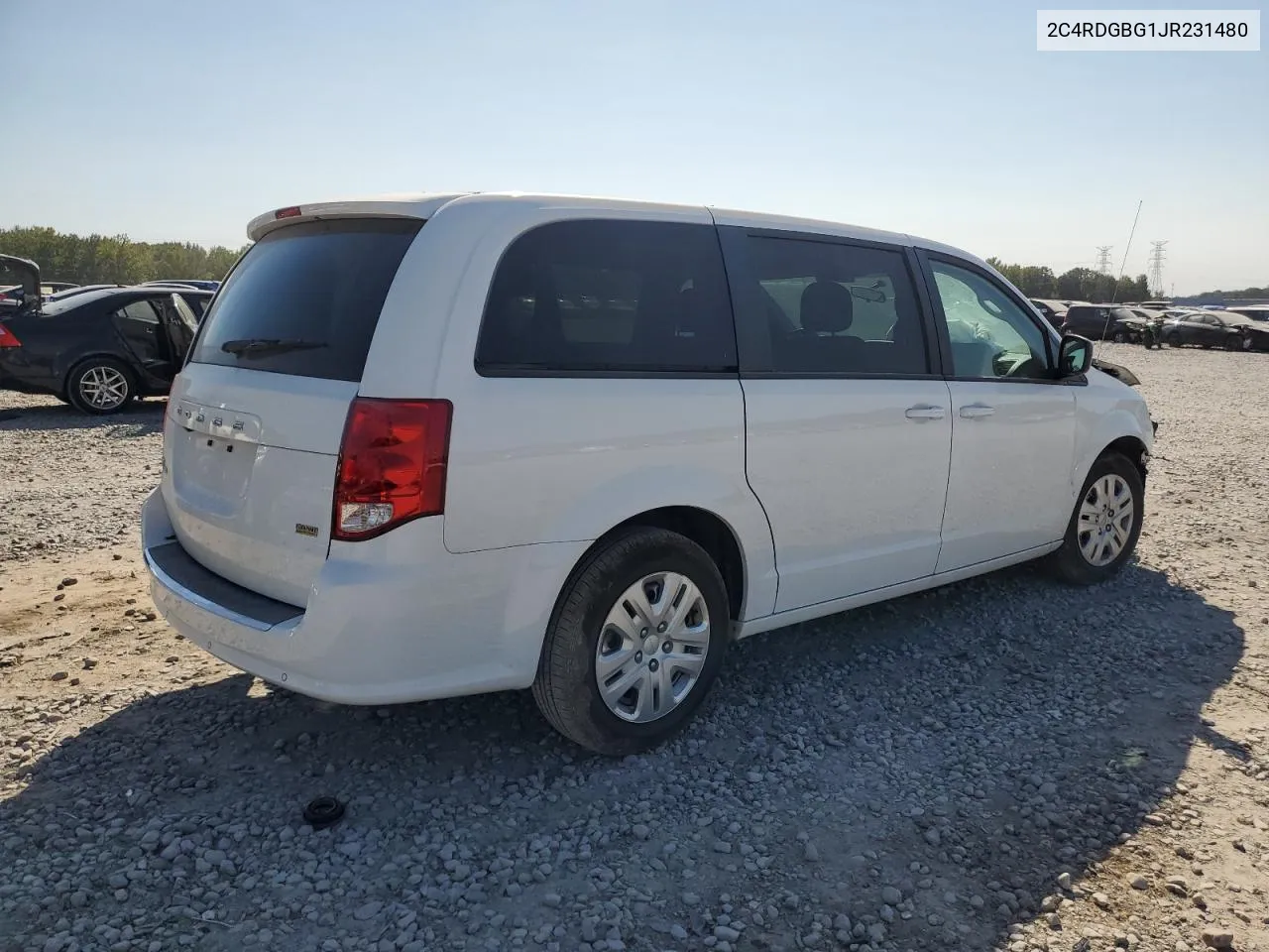 2018 Dodge Grand Caravan Se VIN: 2C4RDGBG1JR231480 Lot: 74817164