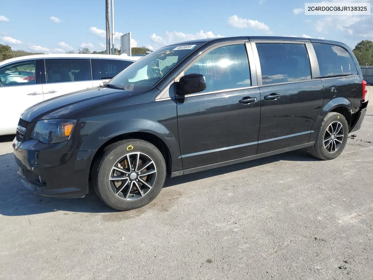 2018 Dodge Grand Caravan Sxt VIN: 2C4RDGCG8JR138325 Lot: 74835934