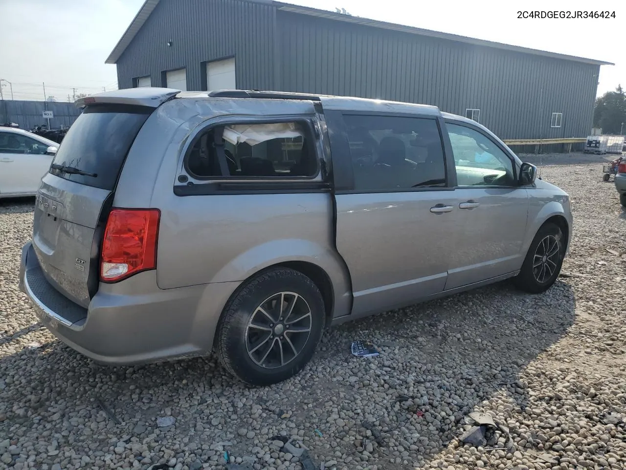 2018 Dodge Grand Caravan Gt VIN: 2C4RDGEG2JR346424 Lot: 75470534