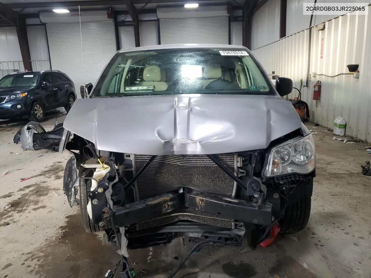 2018 Dodge Grand Caravan Se VIN: 2C4RDGBG3JR225065 Lot: 75678314