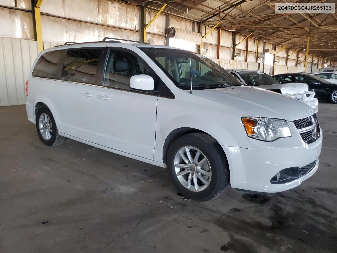 2018 Dodge Grand Caravan Sxt VIN: 2C4RDGCG4JR265136 Lot: 75690274