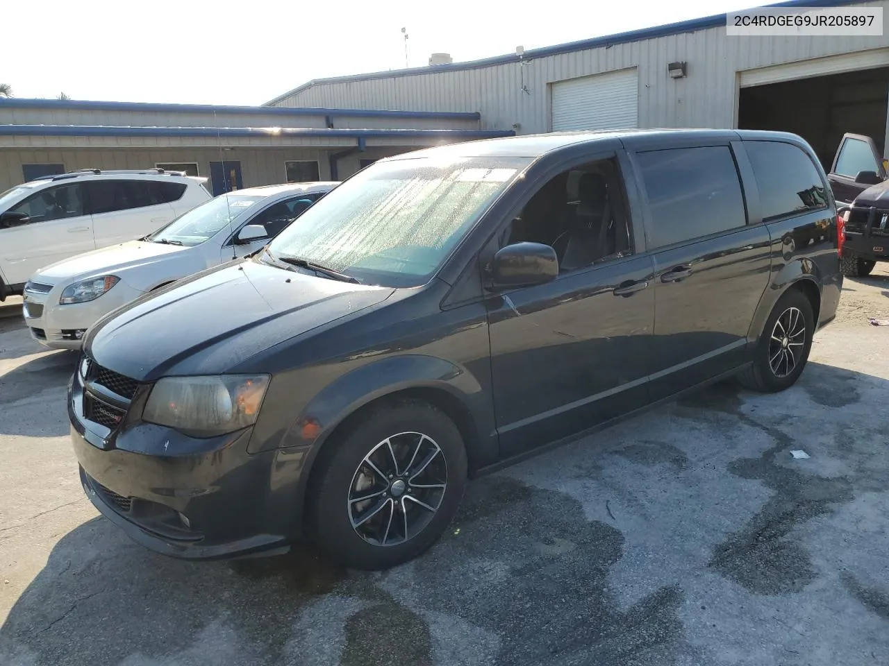 2018 Dodge Grand Caravan Gt VIN: 2C4RDGEG9JR205897 Lot: 75952574