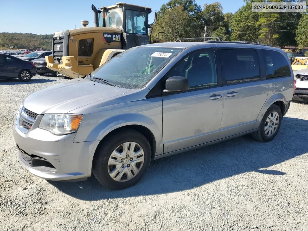 2C4RDGBG5JR137683 2018 Dodge Grand Caravan Se