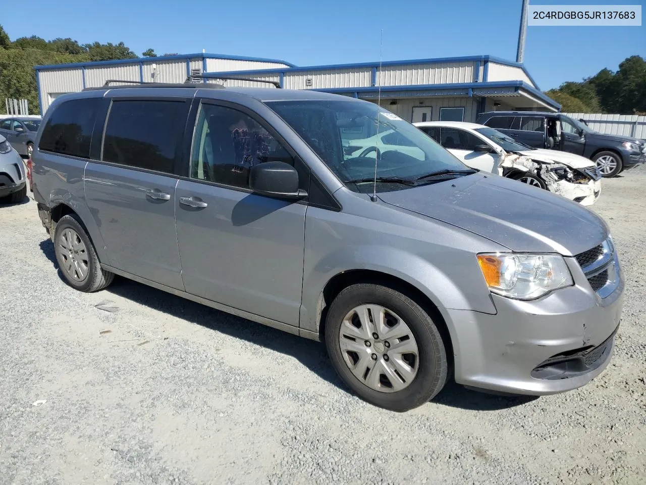 2018 Dodge Grand Caravan Se VIN: 2C4RDGBG5JR137683 Lot: 76198544