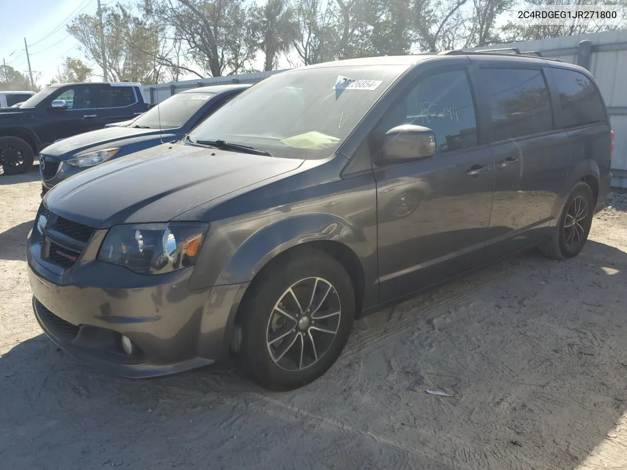 2C4RDGEG1JR271800 2018 Dodge Grand Caravan Gt