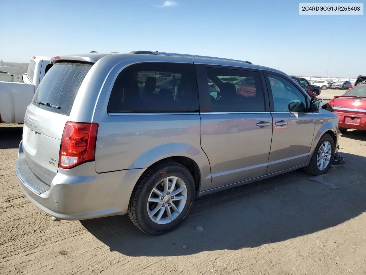 2018 Dodge Grand Caravan Sxt VIN: 2C4RDGCG1JR265403 Lot: 76389594