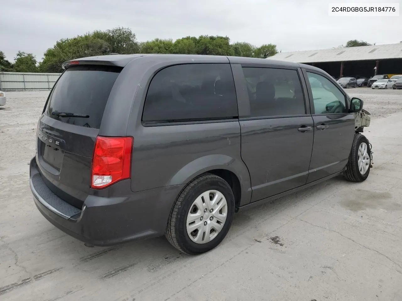 2018 Dodge Grand Caravan Se VIN: 2C4RDGBG5JR184776 Lot: 76390654