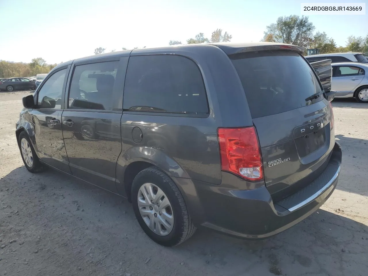 2018 Dodge Grand Caravan Se VIN: 2C4RDGBG8JR143669 Lot: 76513634